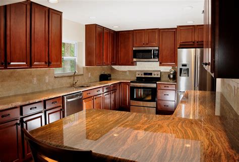 cherry cabinets with stainless steel appliances|cherry kitchen cabinets cost.